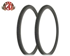 ALTA Bicycle 26" x 1-3/8" All Black (2) CROSS RANGER TREAD Bicycle 26" Tires