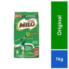 3 X PACKS Nestle MILO Active-Go Chocolate Malt Powder Drink Soft Pack of 1 kg