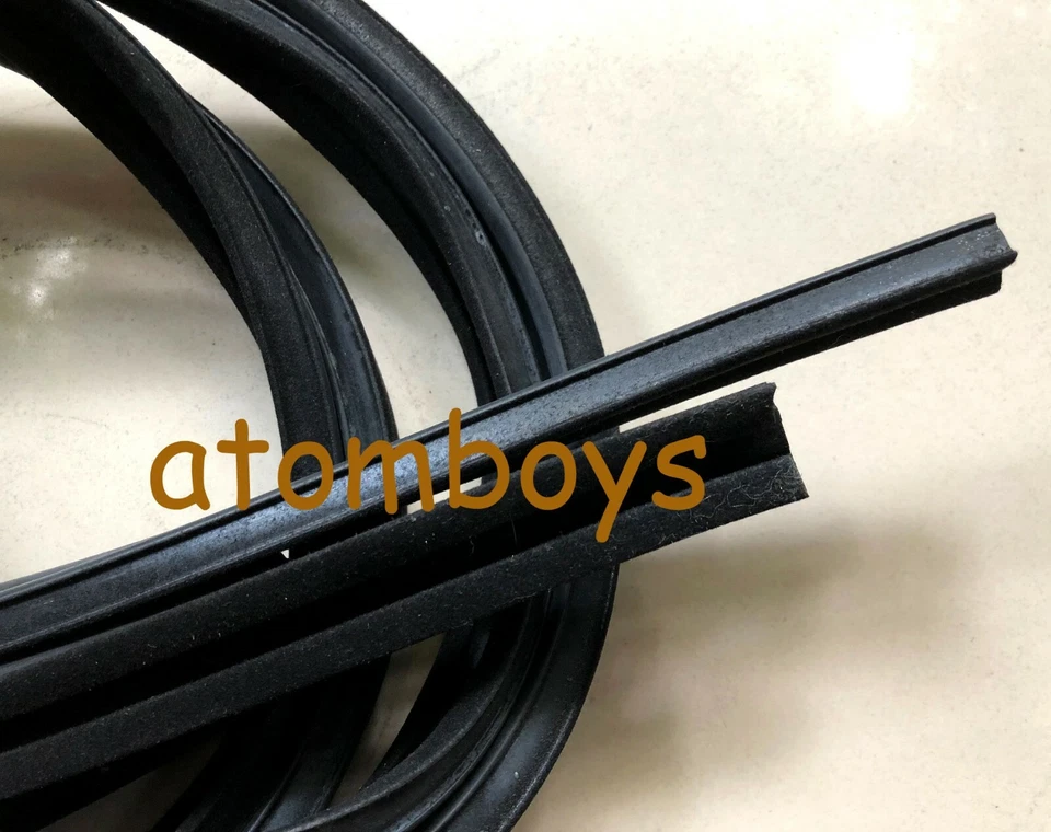 Para Camión Nissan Datsun 620 520 521 1500 1600 PUERTA VENTANA VIDRIO Canal Fieltro Funcionamiento Foto 2 de 4