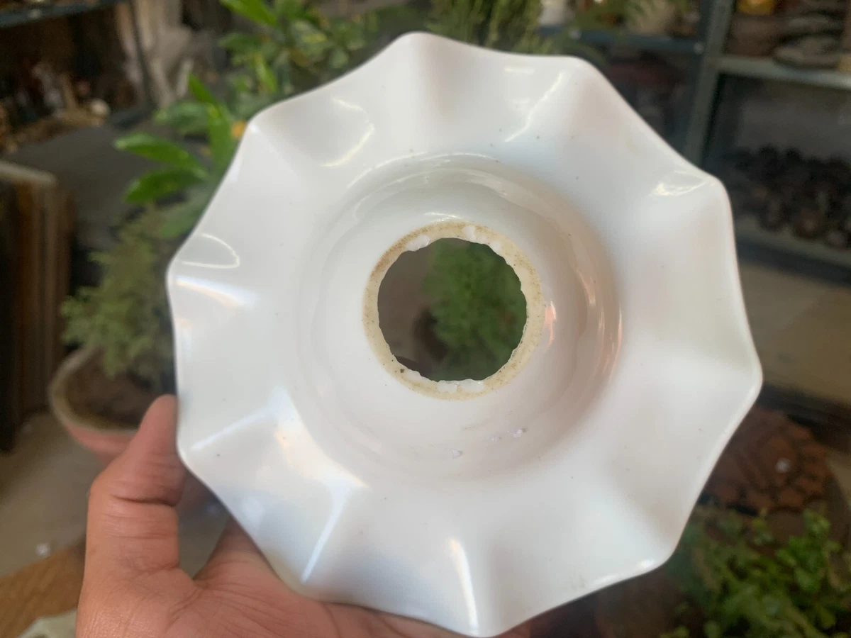 Vintage ceramic lamp shade deals