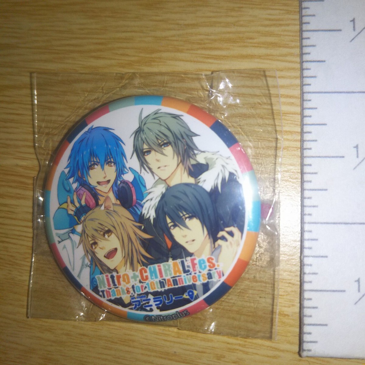 A57392 Nitro+ CHiRAL Fes 10th Anniversary Can badge Akira