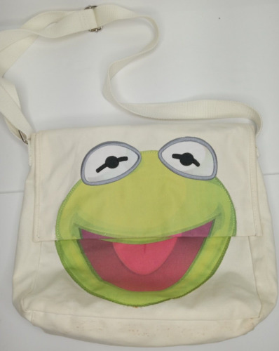 Muppets "Kermit The Frog" Messenger Crossbody Can… - image 1