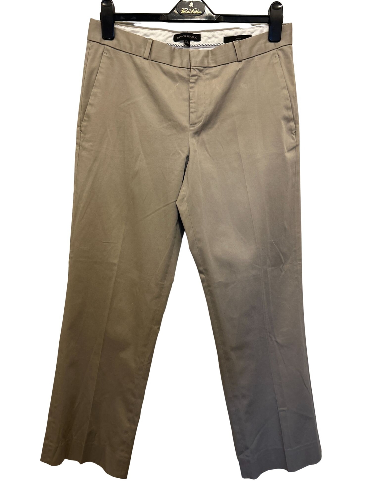 Women's Size 8 Cotton Pants Pants Banana Republic Khaki Beige Logan  Trousers | eBay