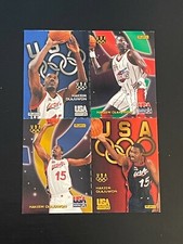 1996 SkyBox USA Quads Hakeem Olajuwon #Q6 Team USA Houston Rockets