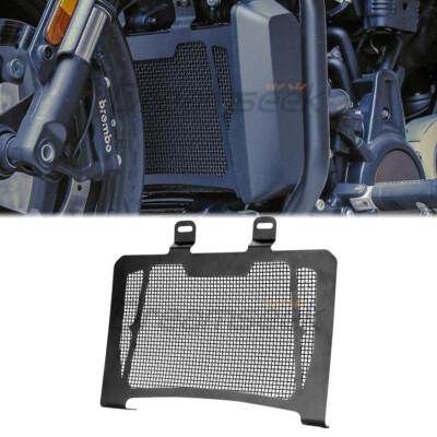 Schwarz Kühlerschutz Kühlergitter für Harley Sportster S 1250 2021+ Schutzgitter