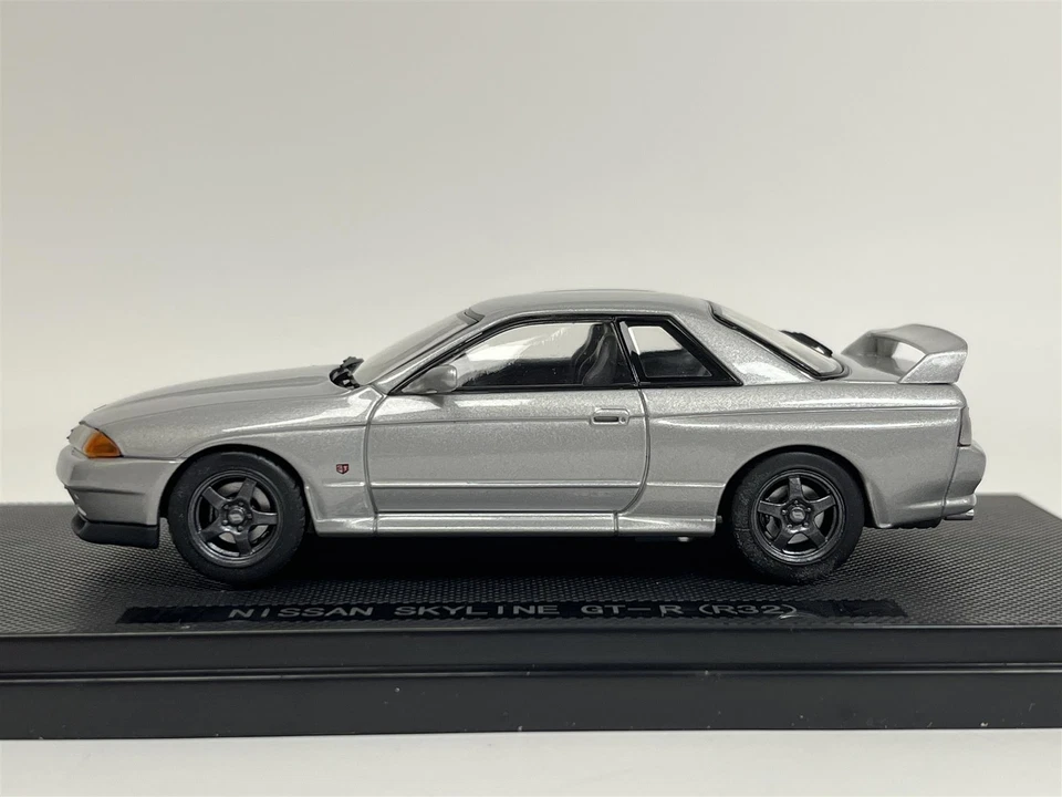 Nissan Skyline Gt R R32 Argento 1:43 Ebbro 761 - Immagine 4 di 4
