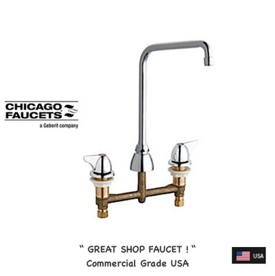 Chicago 2 Handle Sink Faucet In Chrome 201 Aha8 1000xkcp