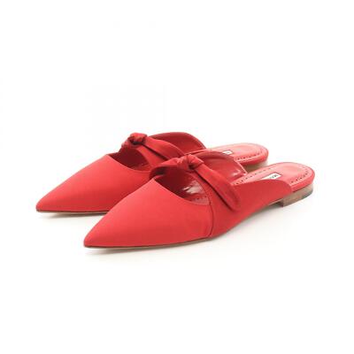 MANOLO BLAHNIK レッドミュール 36 MANOLO BLAHNIK レッドミュール 36 MANOLO BLAHNIK Mules #36