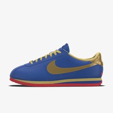 Custom Nike Cortez: Royal Heart of Gold NCS Edition