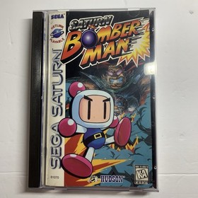 Saturn Bomberman (Sega Saturn, 1997) Tested and Complete *NEW CASE*