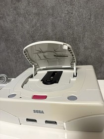 SEGA Saturn Console HST-3220 White Complete Set Tested Working Japan