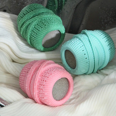 1 pc Laundry Ball Liquid Storage Cleaning Softener Ball Washing Machine Tool