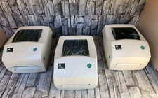 Lot of 3 Zebra LP 2844 USB Network Direct Thermal Label Printer.