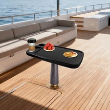 RV Table Top Replacement Removable Desk Counter Topping Cover with Cup Holders