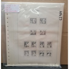 KABE Bi-Collect Berlin 1960-69 Vordrucks Sans Poches À Clips Comme Neuf
