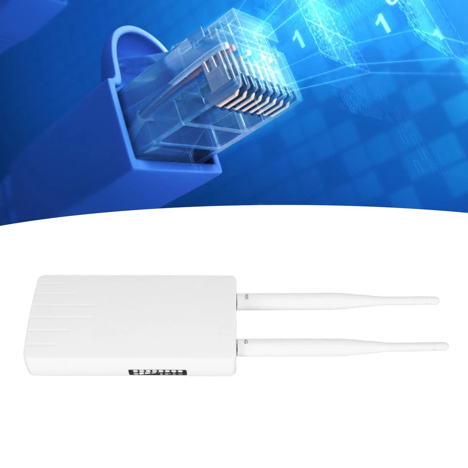 4G LTE CPE WiFi Router 150Mbps Mobile WiFi Router With 2pcs Antennas 100‑240V E - Image 3 of 4
