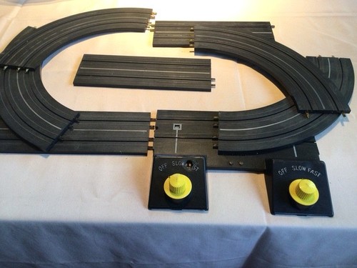 Tjet to Aurora AFX Adapter Track, Aurora cobblestone + Atlas/Aurora/AFX track