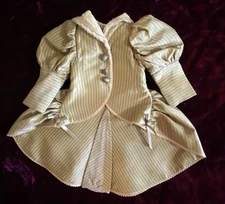 Vintage Gorgeous 7” Jacket For Antique Bisque Doll Lot 3629