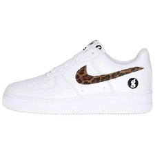 Nike Supreme x GOODENOUGH x Air Force 1 Low White Cheetah Print