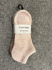 Calvin Klein Women's Lightweight Low Cut Socks 6 Pairs Multicolor Size US 4-10