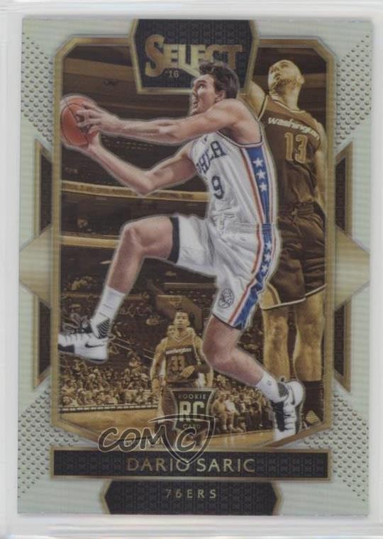 2016-17 Panini Select Courtside Silver Prizm Dario Saric #232 7i2