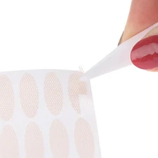 Glue-Free Lace Double Eyelid Stickers Mesh Hollow Breathable Invisible NEW F4M8