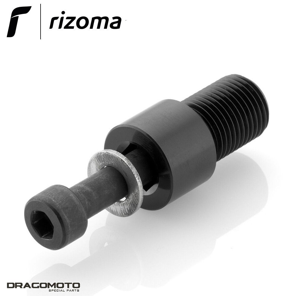 Kit de montage Rizoma LP300B pour Yamaha MT-10 SP en aluminium noir haut de gamme