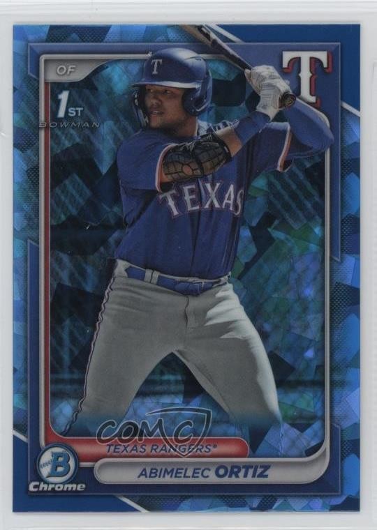 2024 Bowman Sapphire Edition Chrome Prospects Abimelec Ortiz #BCP-16 05nu