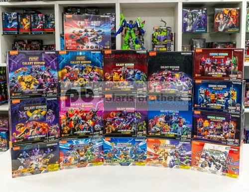 Blokees Transformers Sealed AE, Galaxy, Shining, Defender, Golden Lagoon, Wheels