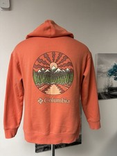 Columbia Hoodie Size L Excellent Condition Fits Women L/mens M Measurements Pics