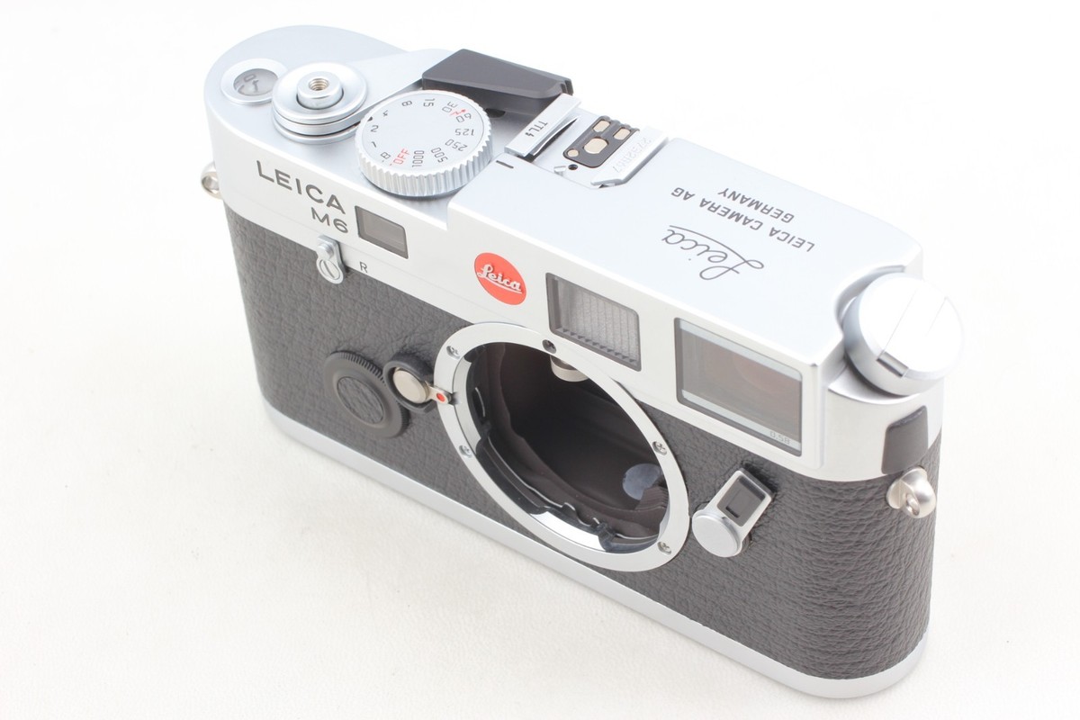 0.58 TTL 【Unused in Box】 Leica M6 Silver Rangefinder 35mm Film 