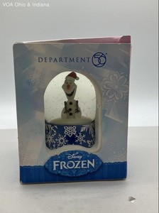 Department 56 Disney Frozen Olaf Water Globe Snow Globe 2015 With Box 4043255