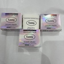 Fussy Deodorant Sugar Crush Refill 3 Packs Of 40gms