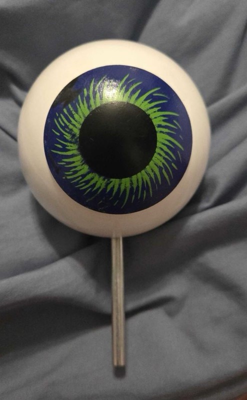 Chuck E Cheese Cyberamic Animatronic Eye Ball Original 1990’s