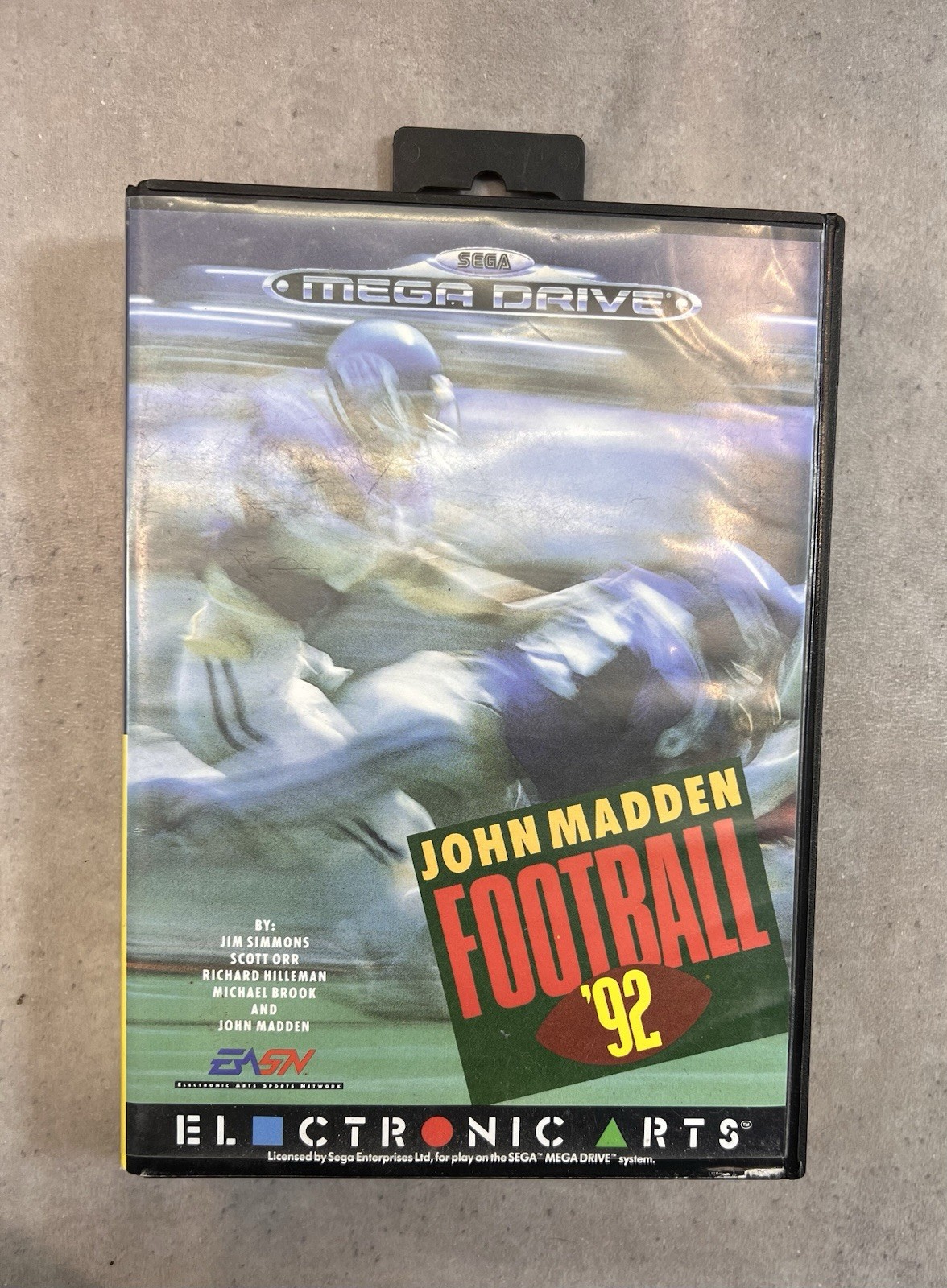 JOHN MADDEN FOOTBALL 92 SEGA MEGADRIVE