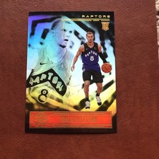 2020-21 Panini Illusions Malachi Flynn RC #195 Toronto Raptors