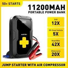 3500A Car Jump Starter with Air Compressor Power Bank Battery Charger Booster