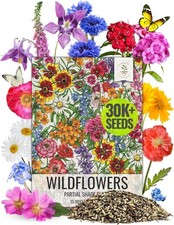 Partial Shade Wildflower Seed Mix for Planting | 2 Ounce 14+ Varieties Open P... 191.92 per gallon