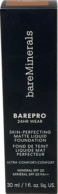 bareMinerals Barepro 24hr Matte Comfort Liquid Foundation Mineral Spf20 55 30ml