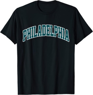 Philadelphia Vintage Retro City USA Travel Graphic T-Shirt