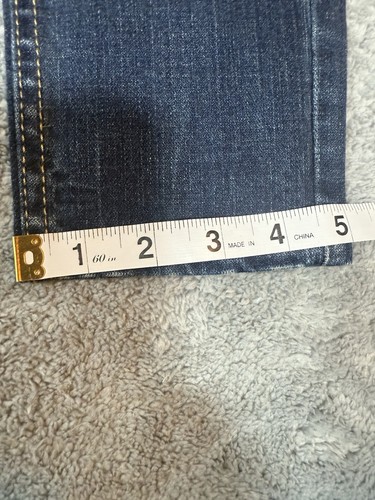 Levi's Women's 524 Too Superlow Straight Jeans 27"x31" Gently Used - Picture 2 of 9