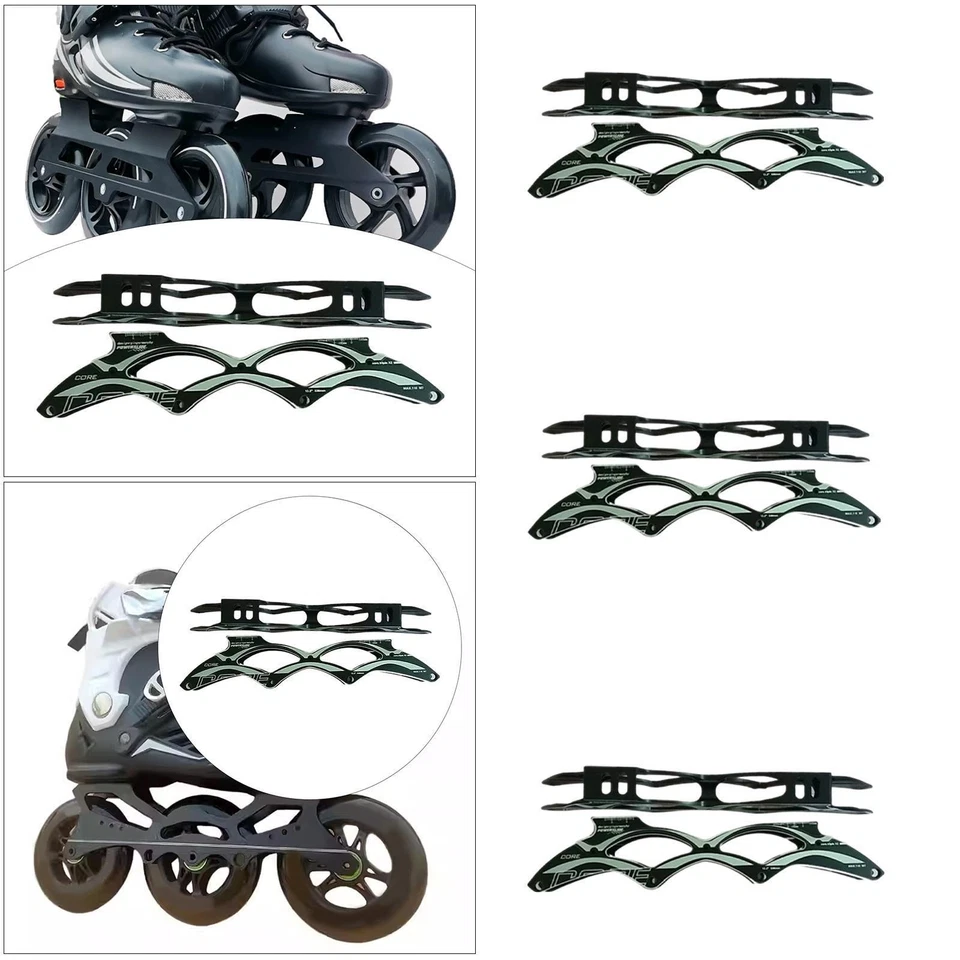 2x Cadre de patin à roues alignées de vitesse, accessoires de patin à roues - Photo 1/1