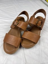 Eurosoft by Sofft Gianetta Womens Suede Strap Sandals Shoes