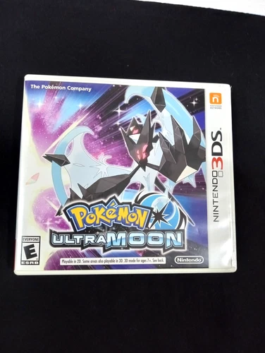 Nintendo Pokemon Ultra Moon 3DS Game 2017 W/Manual & Case