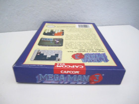 Mega Man 3 NES CIB Nintendo Entertainment System 1990 Complete Manual Dust Cover