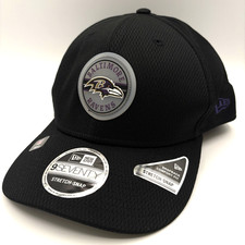 Baltimore Ravens New Era Hat Stretch Snap Back 9SEVENTY Black Football NFL NEW