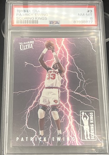 1993 Ultra Scoring Kings Patrick Ewing #3 card