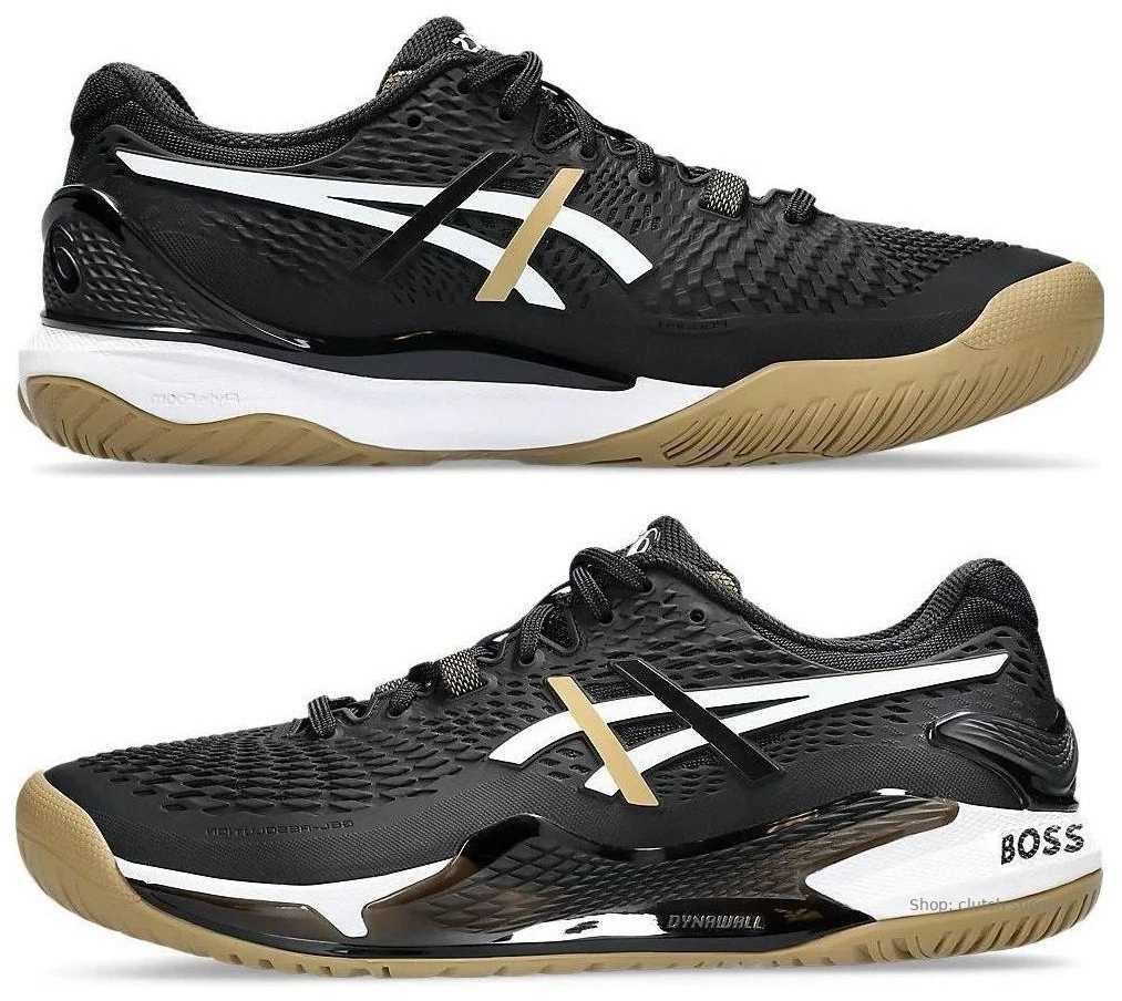 ASICS Gel Resolution 9 Black Camel for Sale | Authenticity