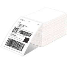 Phomemo Thermal Shipping Labels Printer 4x6 for USPS UPS FedEx eBay Amazon White