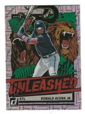 2021 Donruss Unleashed Vector Ronald Acuna Jr.